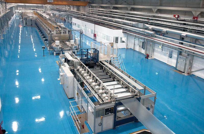 Линия по выпуску БОПП Изображение линии по выпуску БОПП